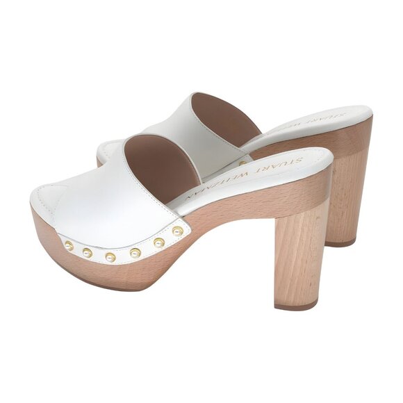 Stuart Weitzman Pearl Clog 85 Sandal Women's Shoes Size 10 B - Picture 3 of 5